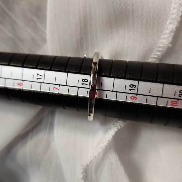 Sea Turtle 🐢 Ring w Shell Sz.8 Blue& Silver - Picture 5 of 5